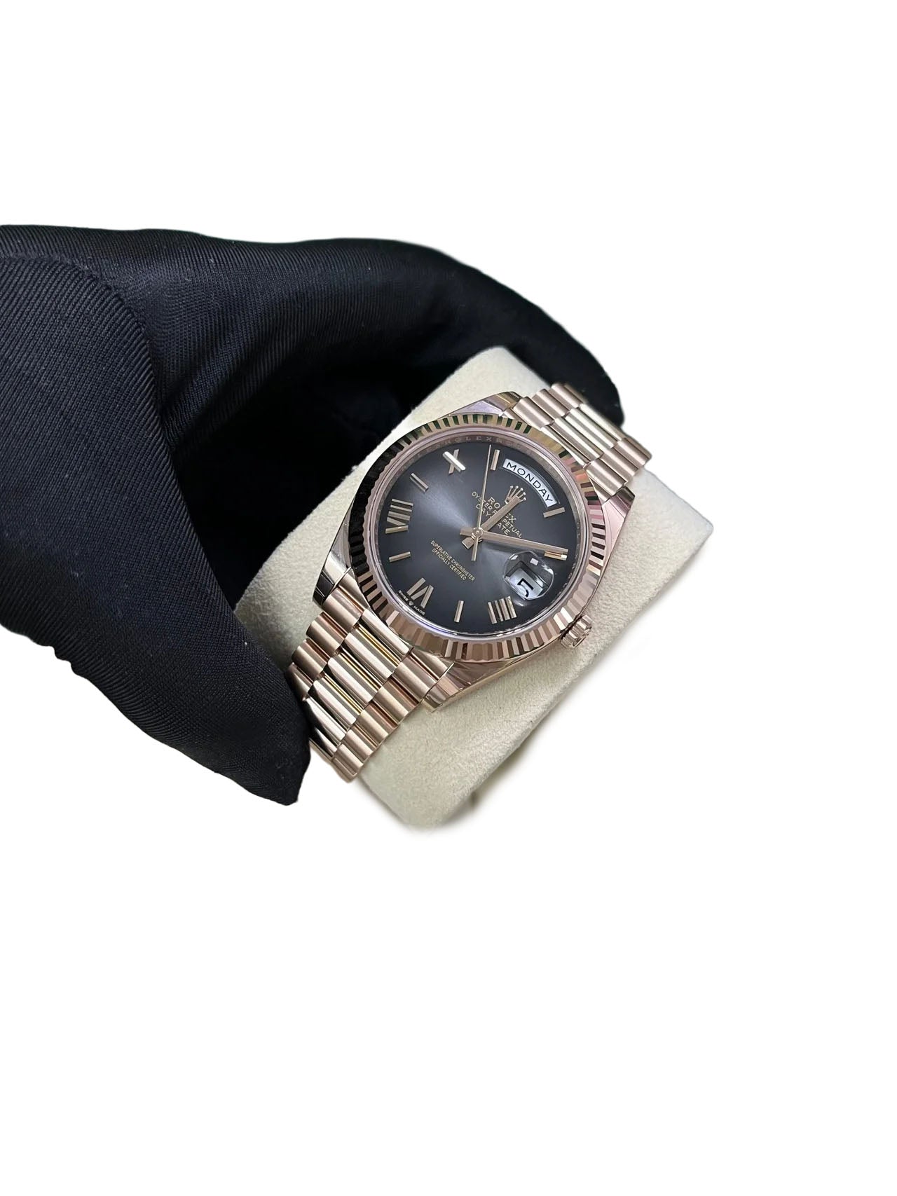 Rolex Day-Date 40 Slate Ombre Roman Dial 228235