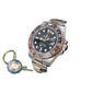 Rolex GMT-Master II Two-Tone Stainless Steel and Rose Gold - "The Rootbeer"- Black and Brown Bezel - Oyster Bracelet (Ref# 126711CHNR)