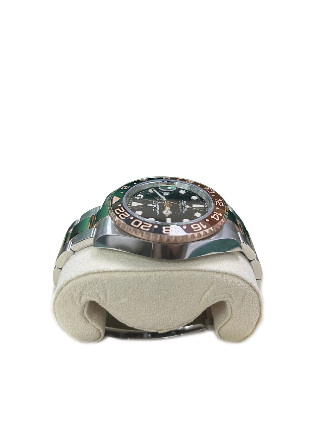 Rolex GMT-Master II Two-Tone Stainless Steel and Rose Gold - "The Rootbeer"- Black and Brown Bezel - Oyster Bracelet (Ref# 126711CHNR)