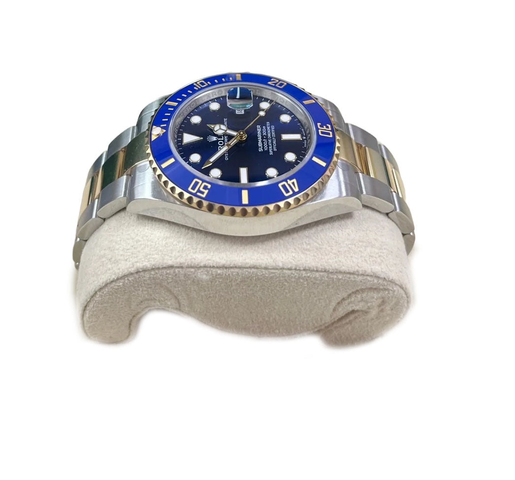 Rolex Submariner Two-Tone Yellow Gold & Steel Rolesor - Blue Dial Ceramic Bezel (Ref# 126613LB)