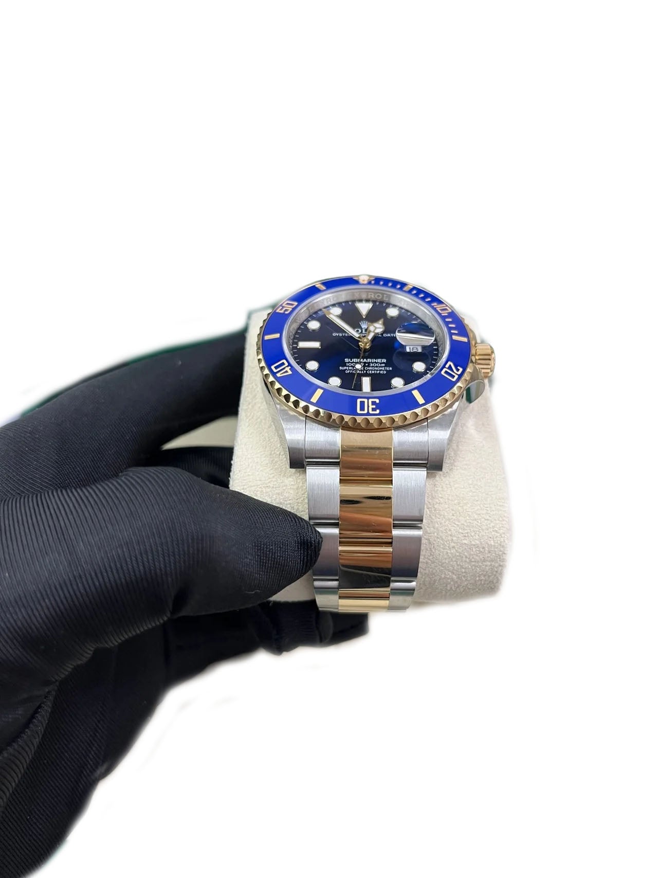 Rolex Submariner Two-Tone Yellow Gold & Steel Rolesor - Blue Dial Ceramic Bezel (Ref# 126613LB)
