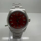 Rolex Oyster Perpetual 277200 Red Dial Oyster Bracelet Watch