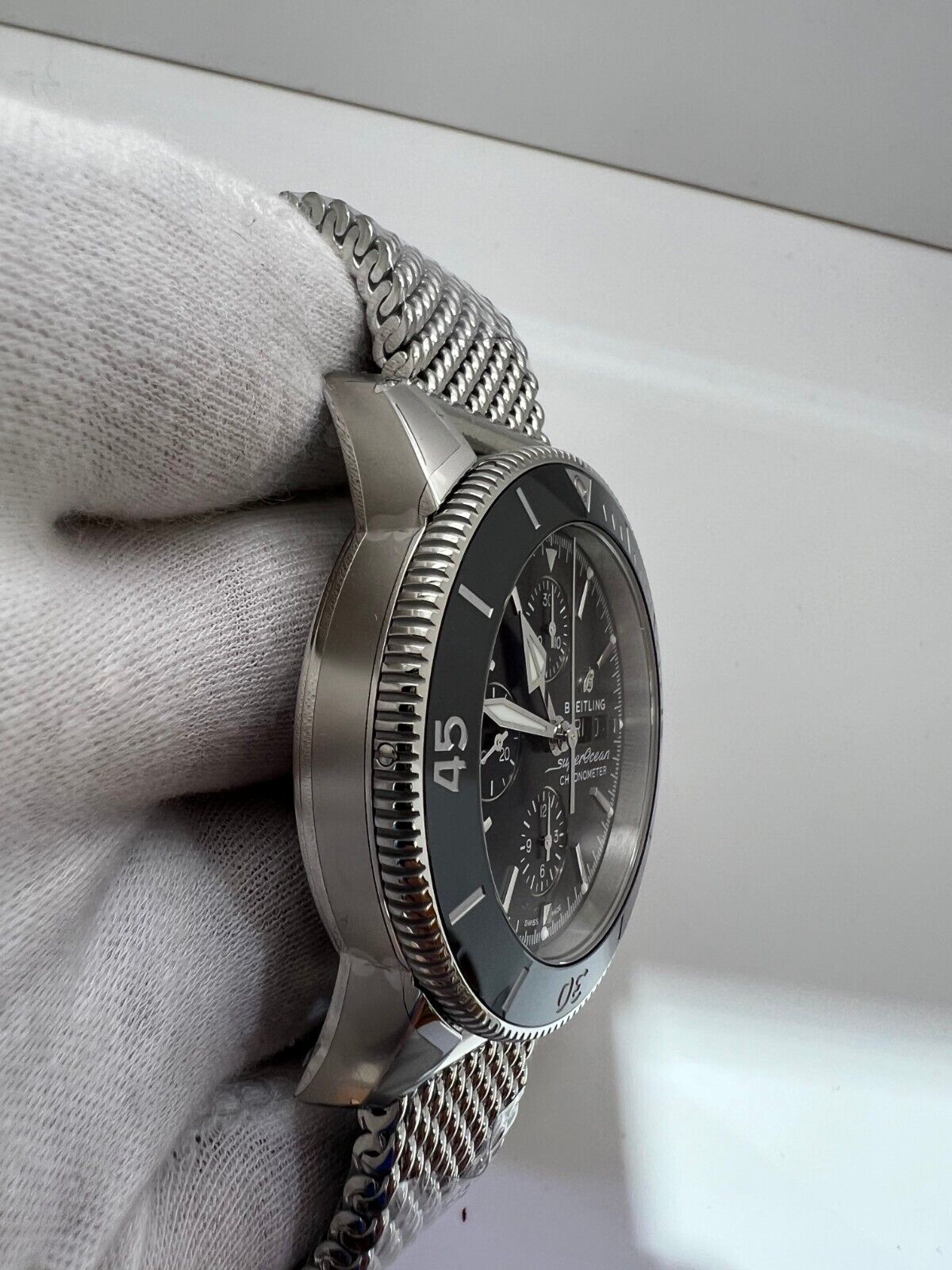 Breitling Superocean Heritage II Chronograph Automatic Black Men's Watch 44mm