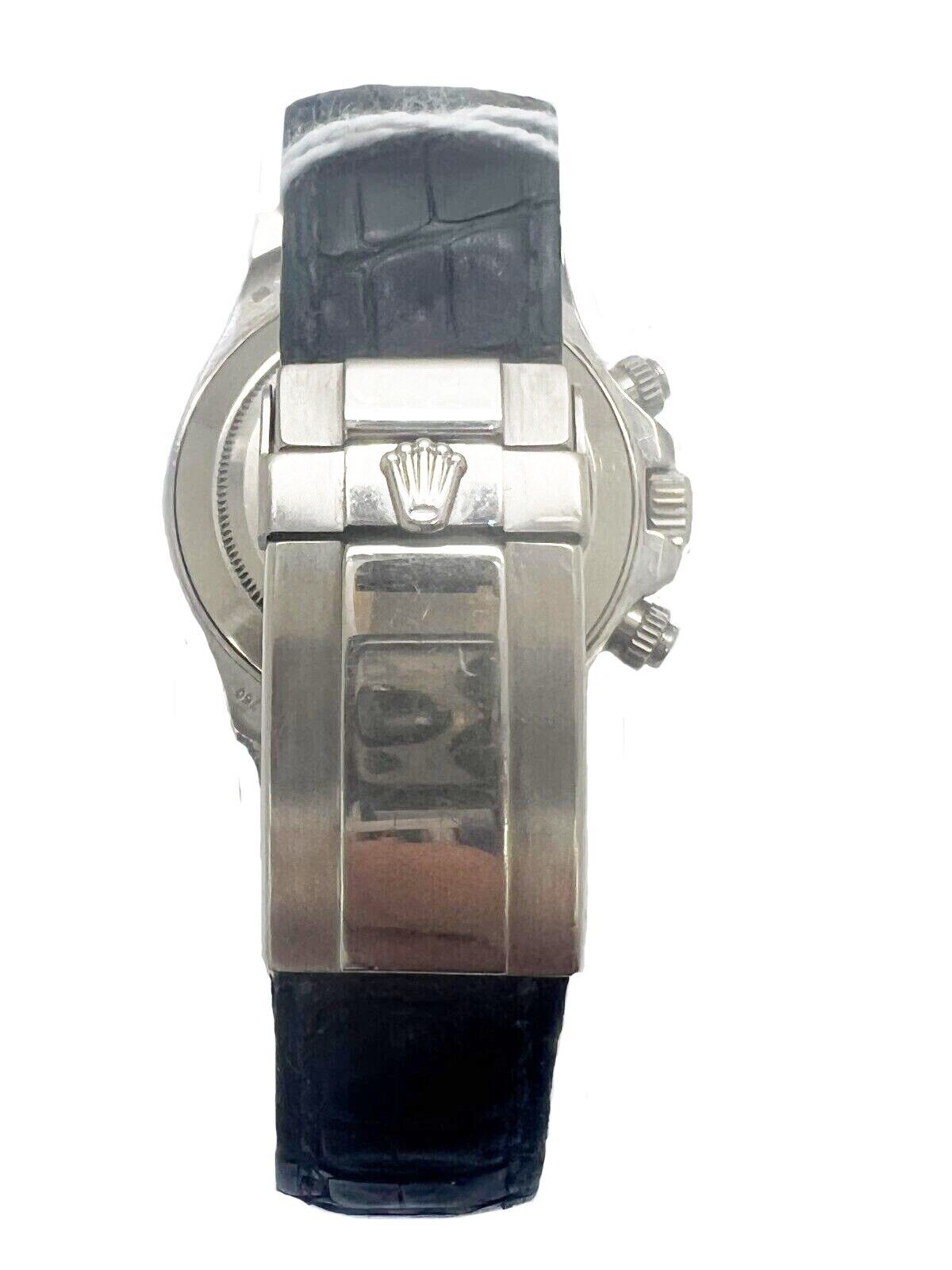 Rolex Daytona 116519 40mm Black Diamond Dial Watch