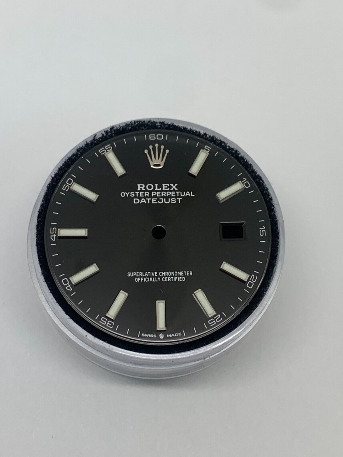 Rolex 41mm Oyster Perpetual DateJust Dial Black