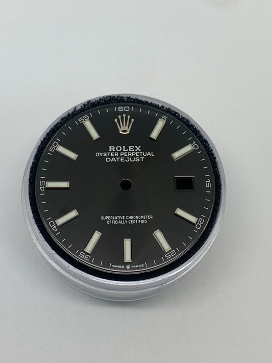 Rolex 41mm Oyster Perpetual DateJust Dial Black