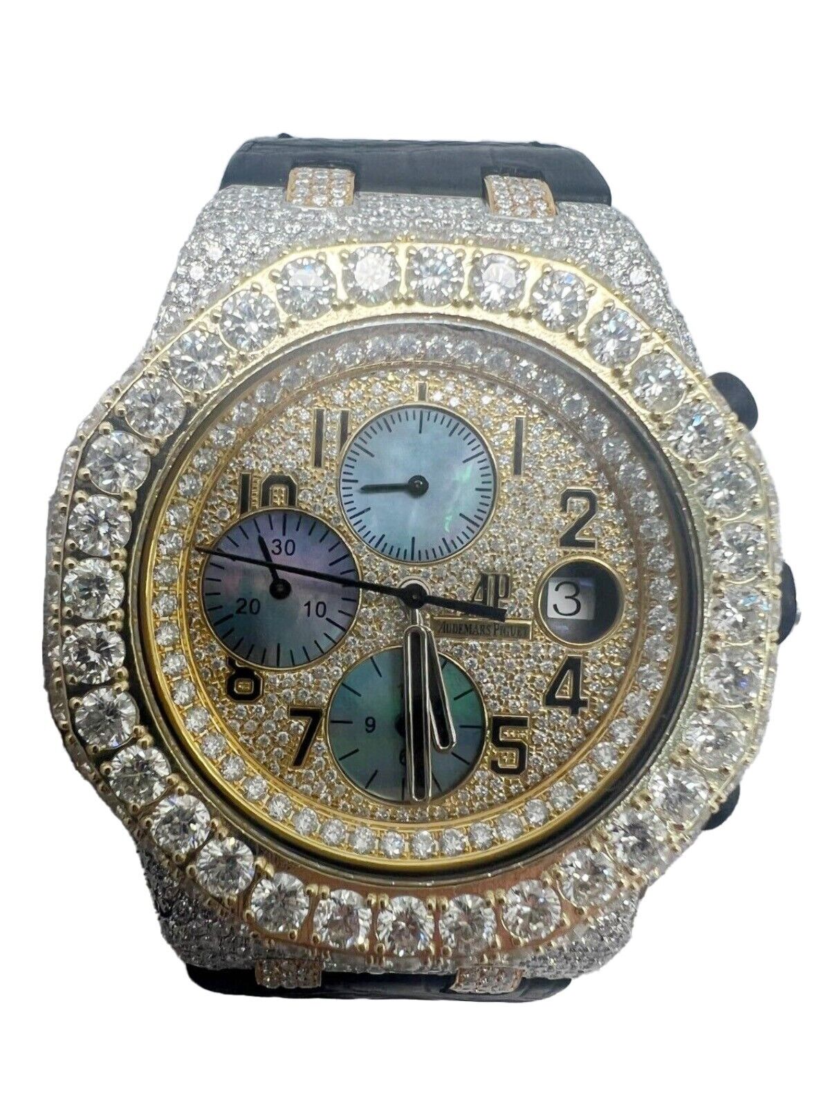 Audemars Piguet 42MM Offshore Customized 22 Carats Diamond Watch