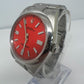 Rolex Oyster Perpetual 41mm 124300 Coral Red Dial New