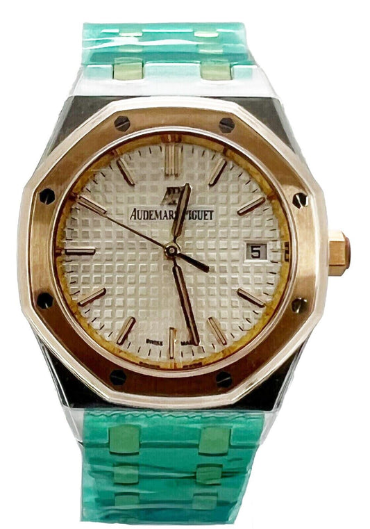 Audemars Piguet Royal Oak Rose Gold Women's Watch - 77350SR.OO.1261SR.01