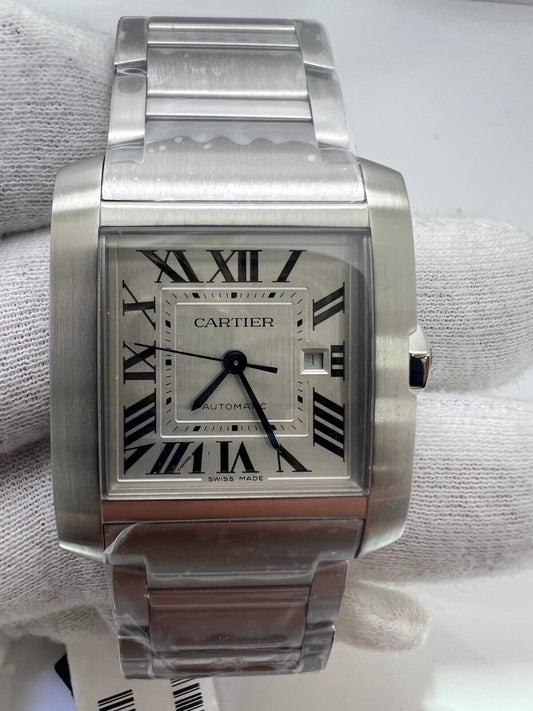 Cartier Tank Silver Women's Watch - WSTA0067