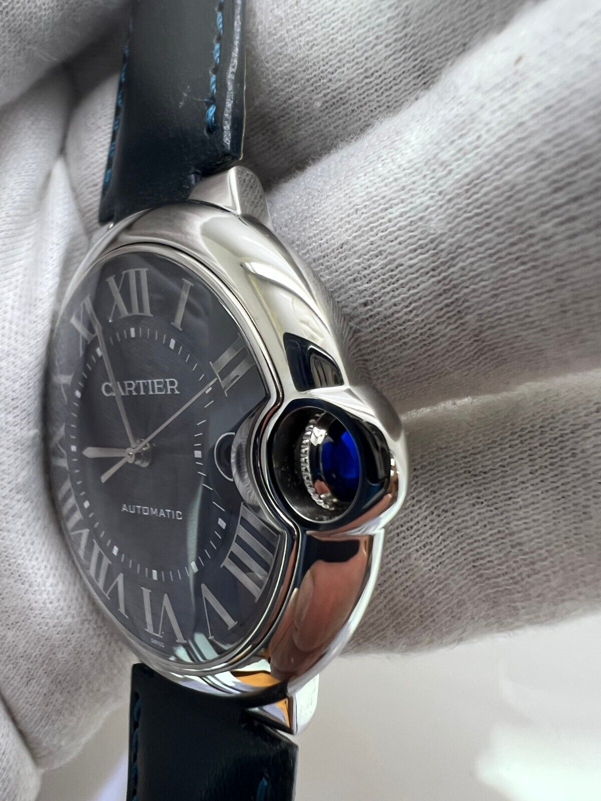 Cartier Ballon Bleu Blue Men's Watch - WSBB0027