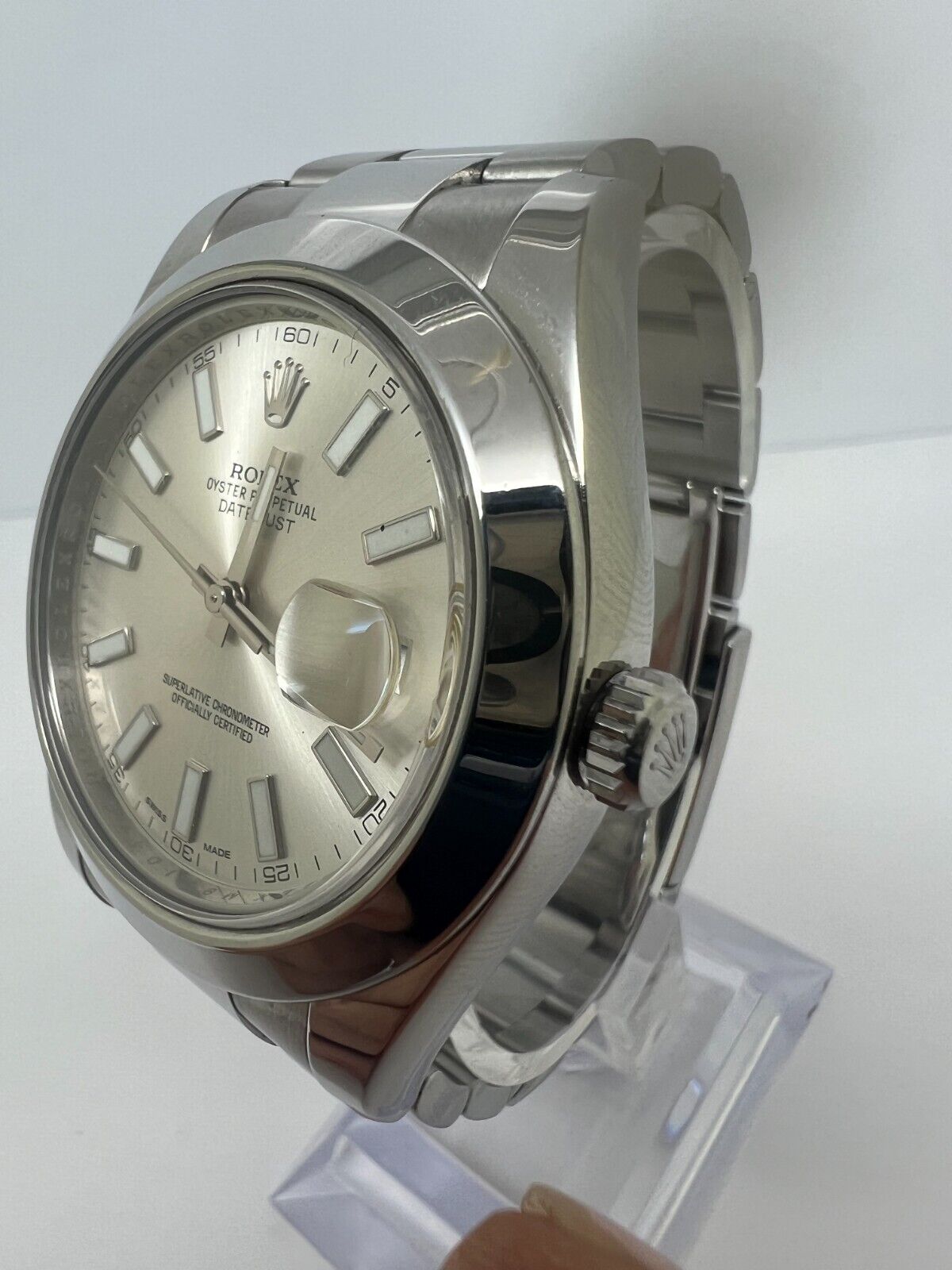 Rolex Datejust II Silver Men's Watch - 116300