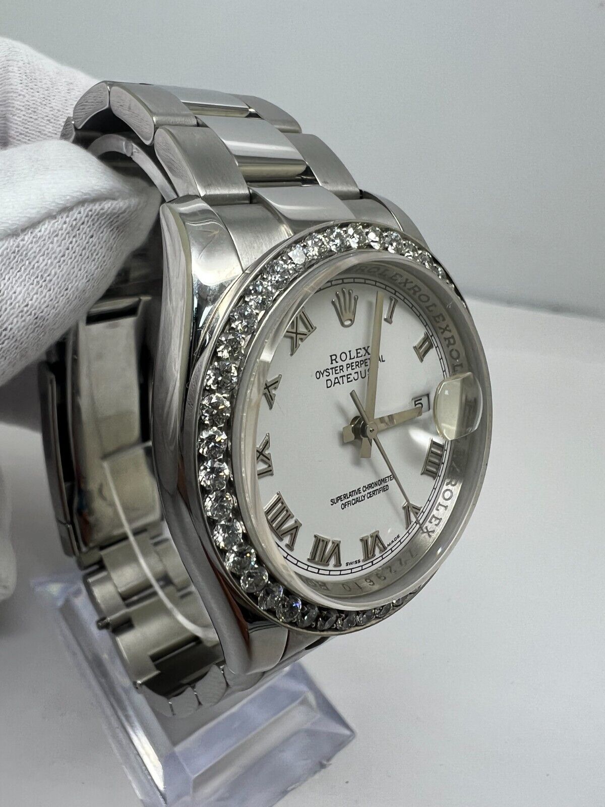 Rolex Datejust White Men's Watch - 116200