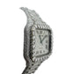Cartier Santos Midsize 35mm Diamond 30 carats Bezel Set Watch