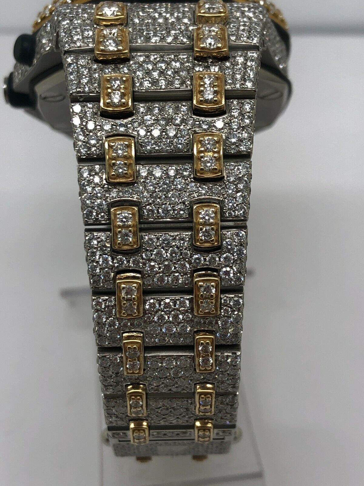 Audemars Piguet 42MM Offshore Customized 45 Carats VVS Diamond Watch