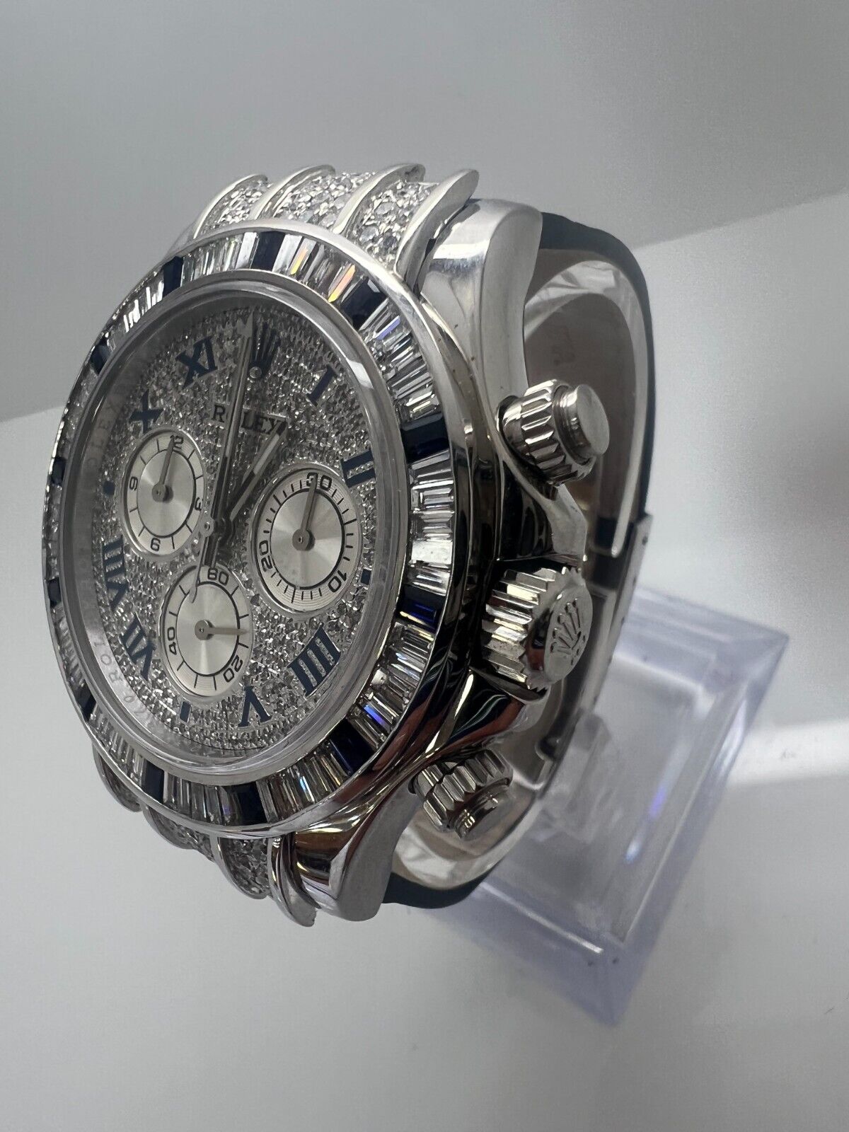 Rolex Daytona Platinum Diamond Men's Watch