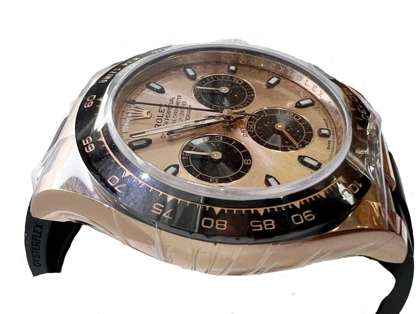 Rolex Daytona 116515ln Rose Gold Sundust Dial Brand New Men's Watch