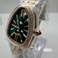 Bvlgari Serpenti Green Diamond 18k Gold Two Tone Panther Watch