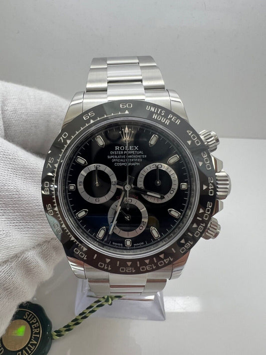 Rolex Cosmograph Daytona Men's Black Watch - 116500LN