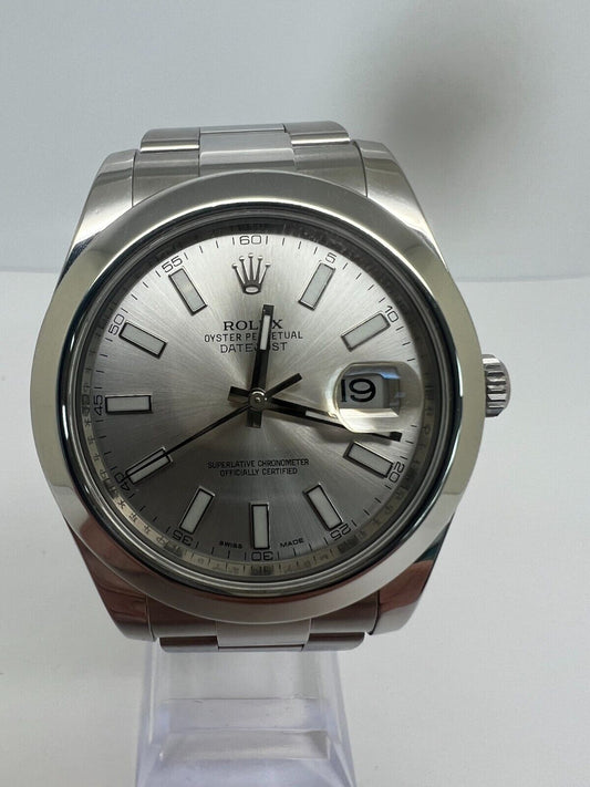 Rolex Datejust II Silver Men's Watch - 116300