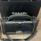 Chanel Python Women's Hand Bag Discontinued Mint