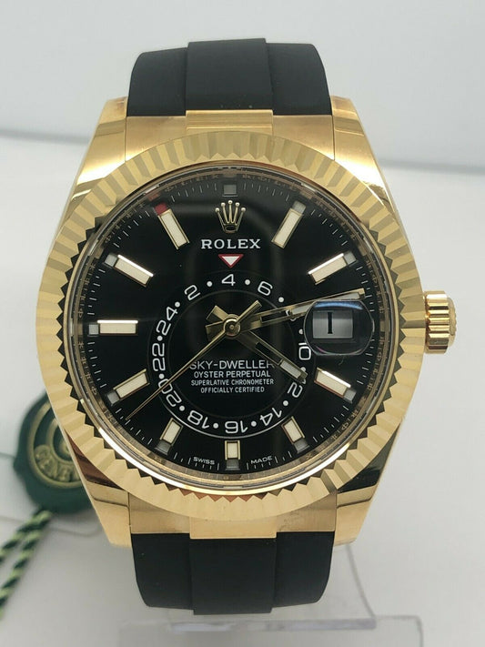 ROLEX 2021 Yellow Gold Sky Dweller 326238